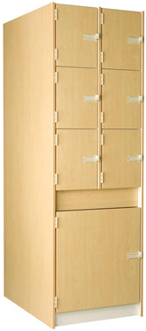 40" Deep Instrument Storage with Solid Doors 89728 278440 B - Steven's I.D.SYSTEMS®